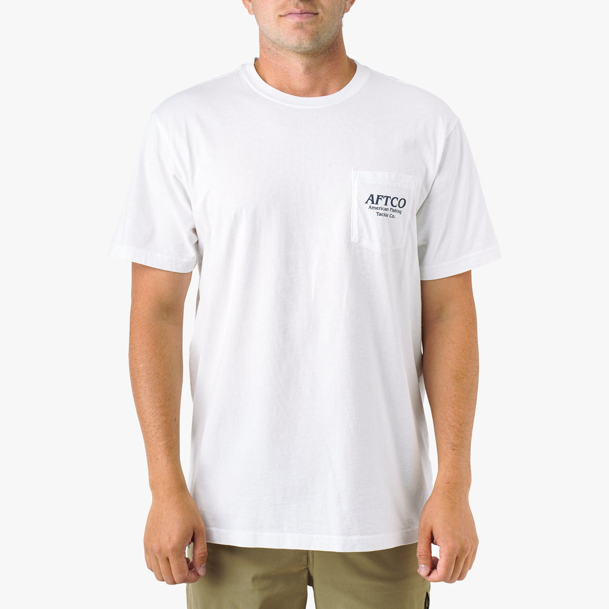 Mens Docked Short Sleeve Fishing Shirt - AFTCO
