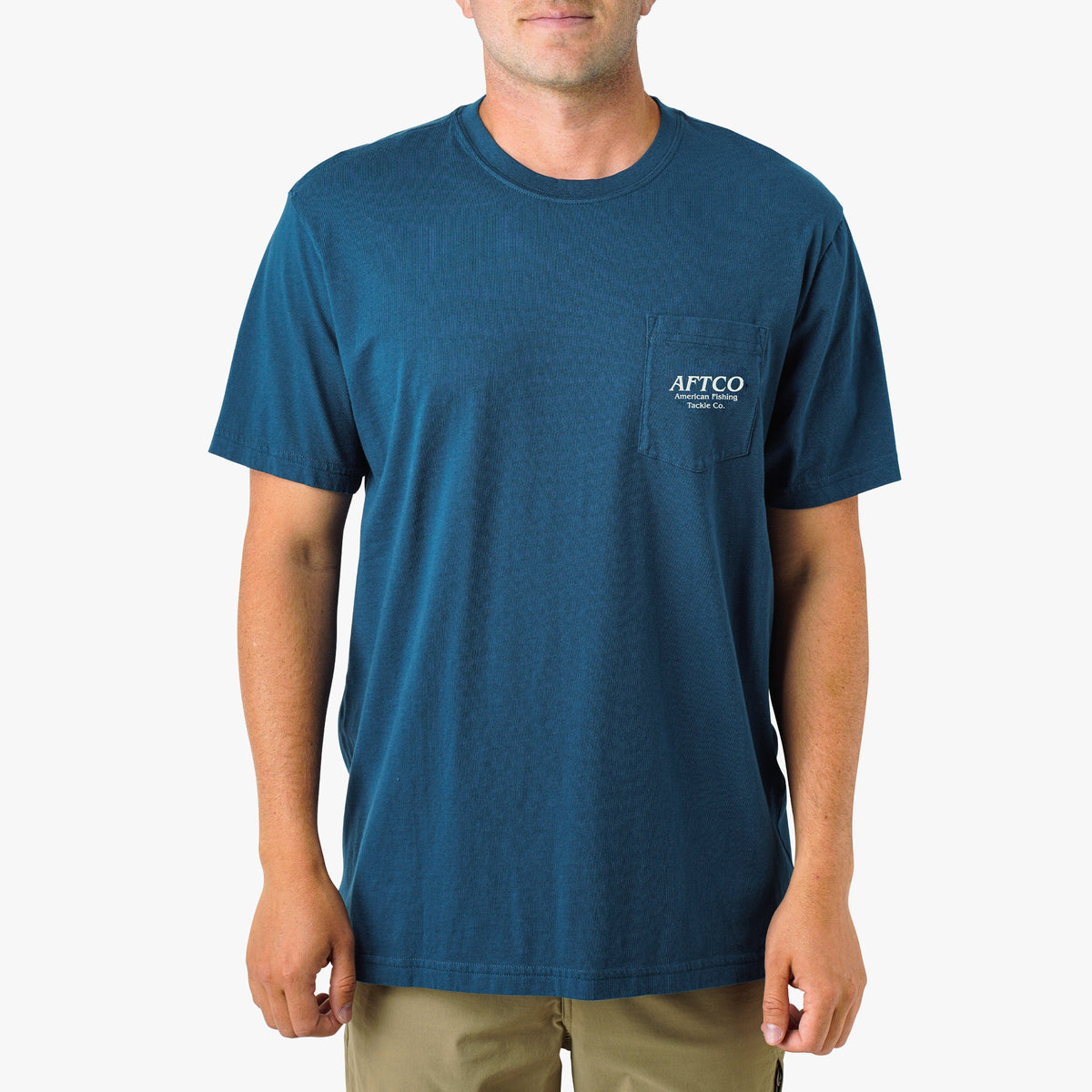Mens Docked Short Sleeve Fishing Shirt - AFTCO