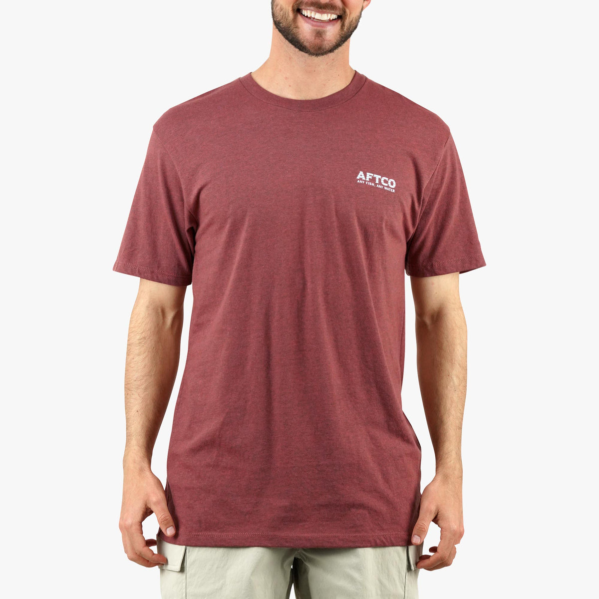 Mens Frontier SS Fishing T-Shirts - AFTCO