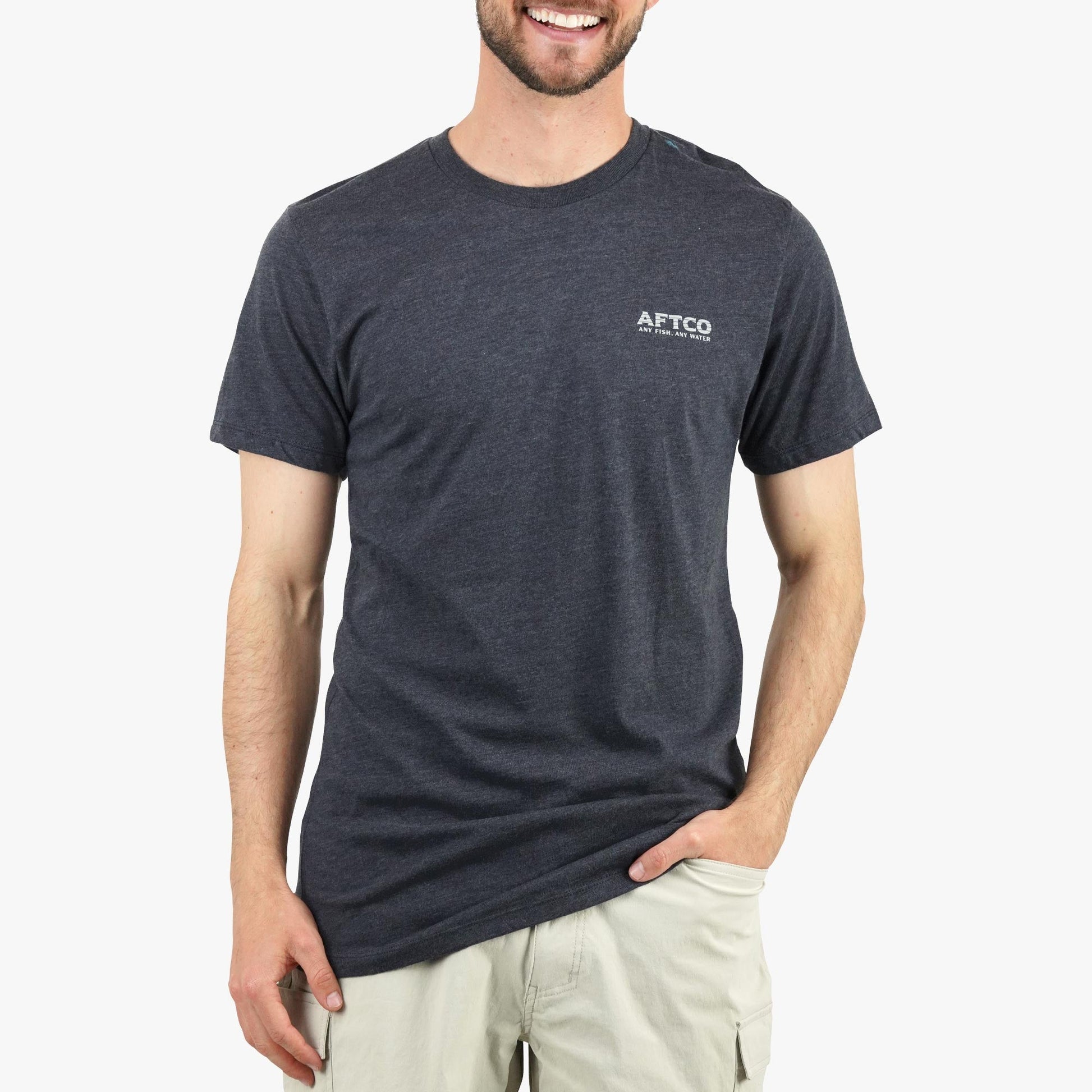 Mens Frontier SS Fishing T-Shirts - AFTCO