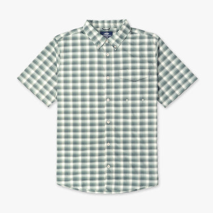 Mens Portside SS Button Down Fishing Shirt - AFTCO