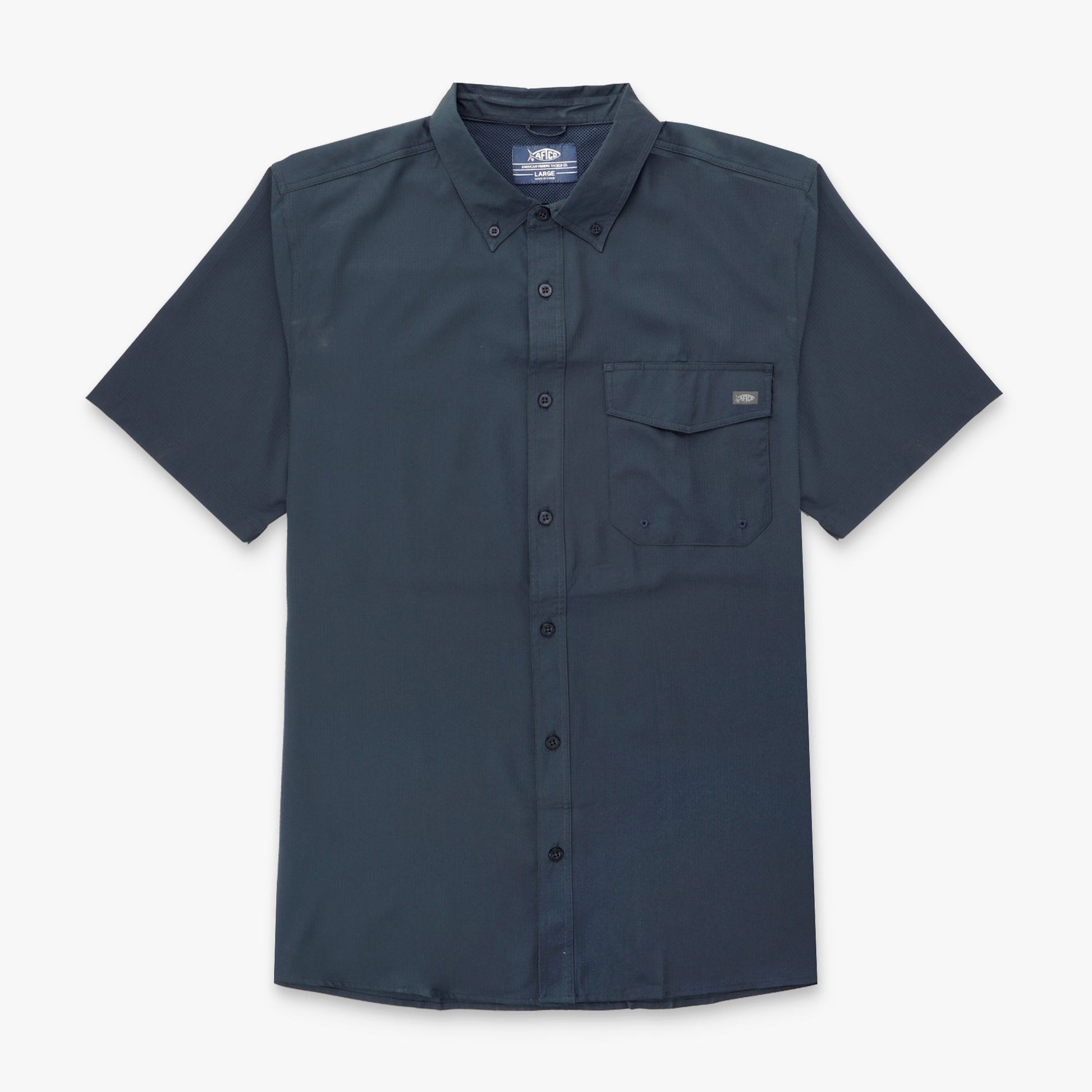 Mens Palomar SS Vented Fishing Shirt - AFTCO