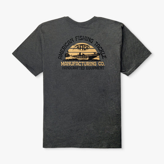 Mens Skipping SS Boating T-Shirt - AFTCO