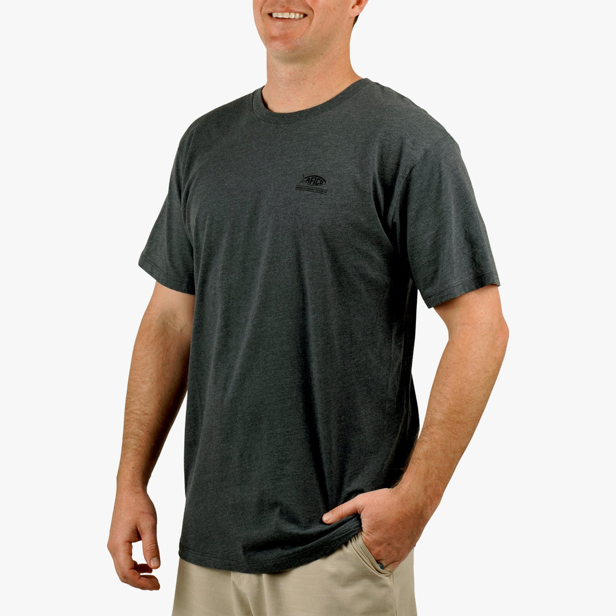 Mens Skipping SS Boating T-Shirt - AFTCO