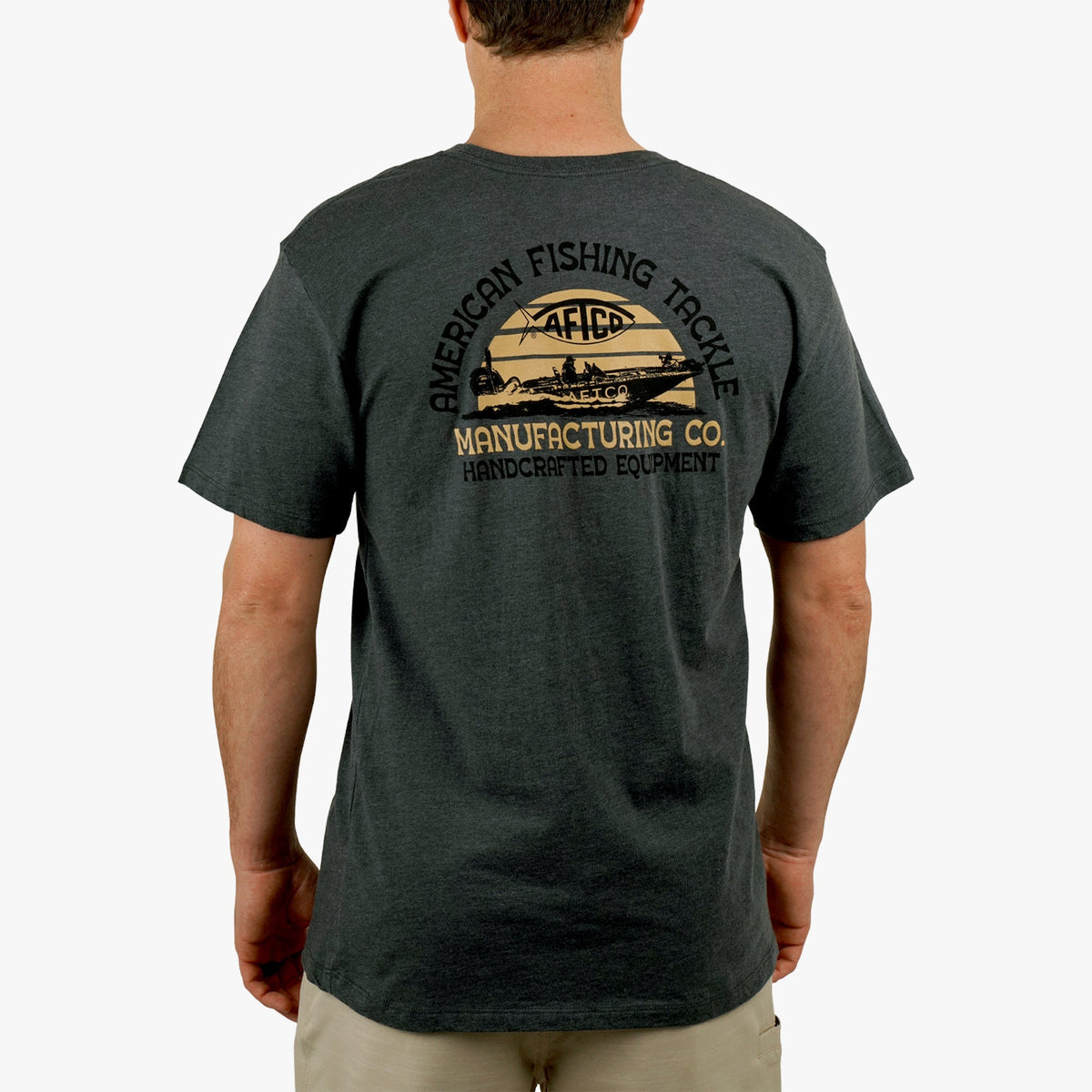 Mens Skipping SS Boating T-Shirt - AFTCO