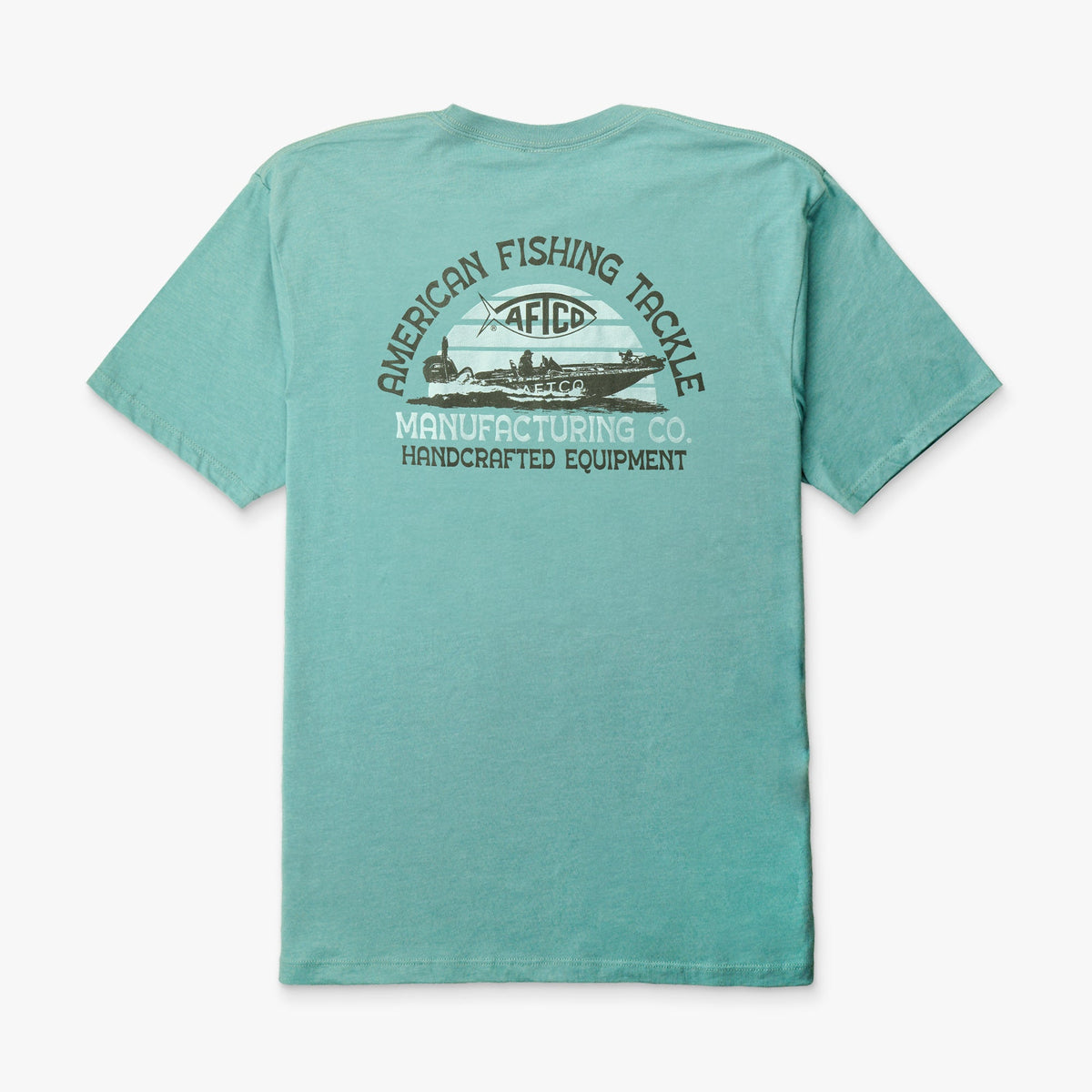 Mens Skipping SS Boating T-Shirt - AFTCO