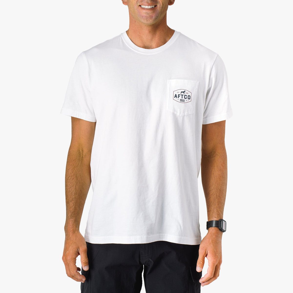 Mens Best Friend Men's Fishing T-Shirt - AFTCO