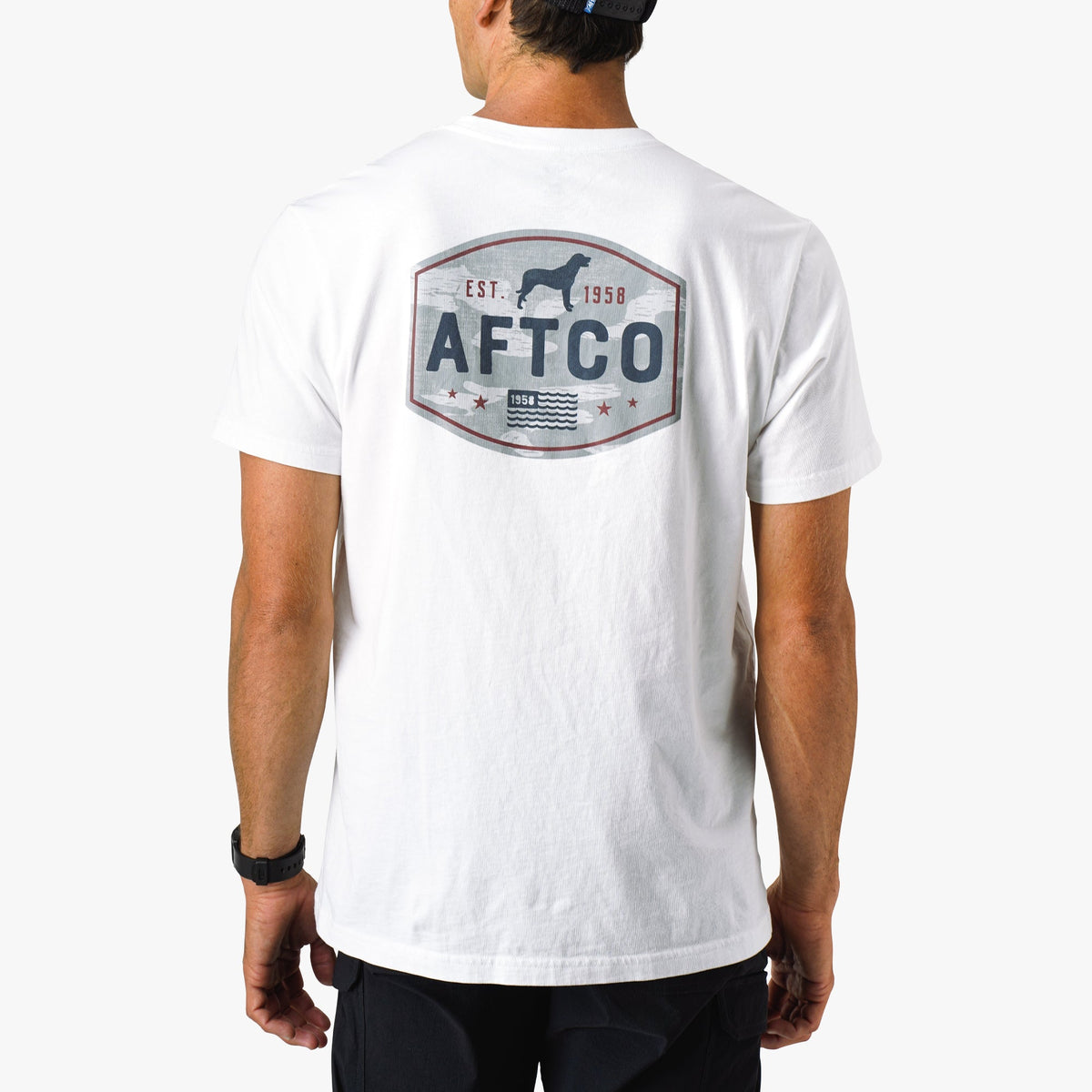 Mens Best Friend Men's Fishing T-Shirt - AFTCO