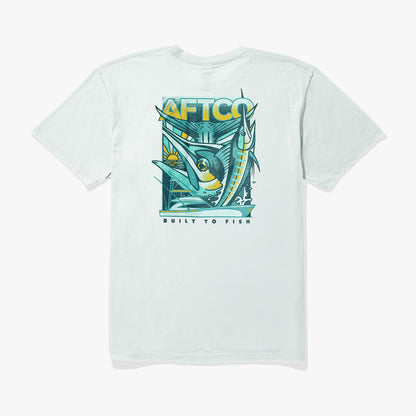 Mens Billed Short Sleeve Men's Fishing T-Shirt - AFTCO