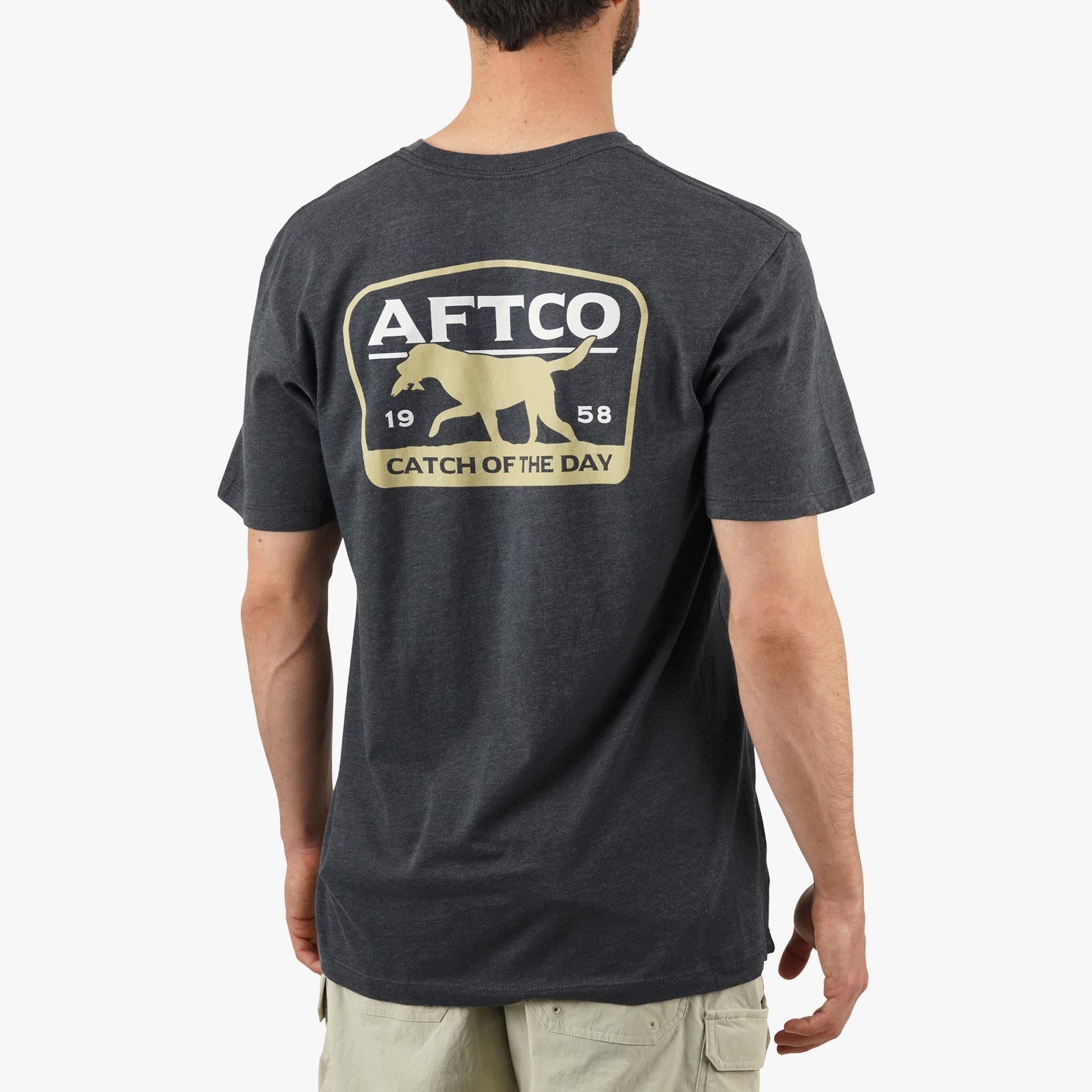Mens Fetch SS Fishing T-Shirts - AFTCO