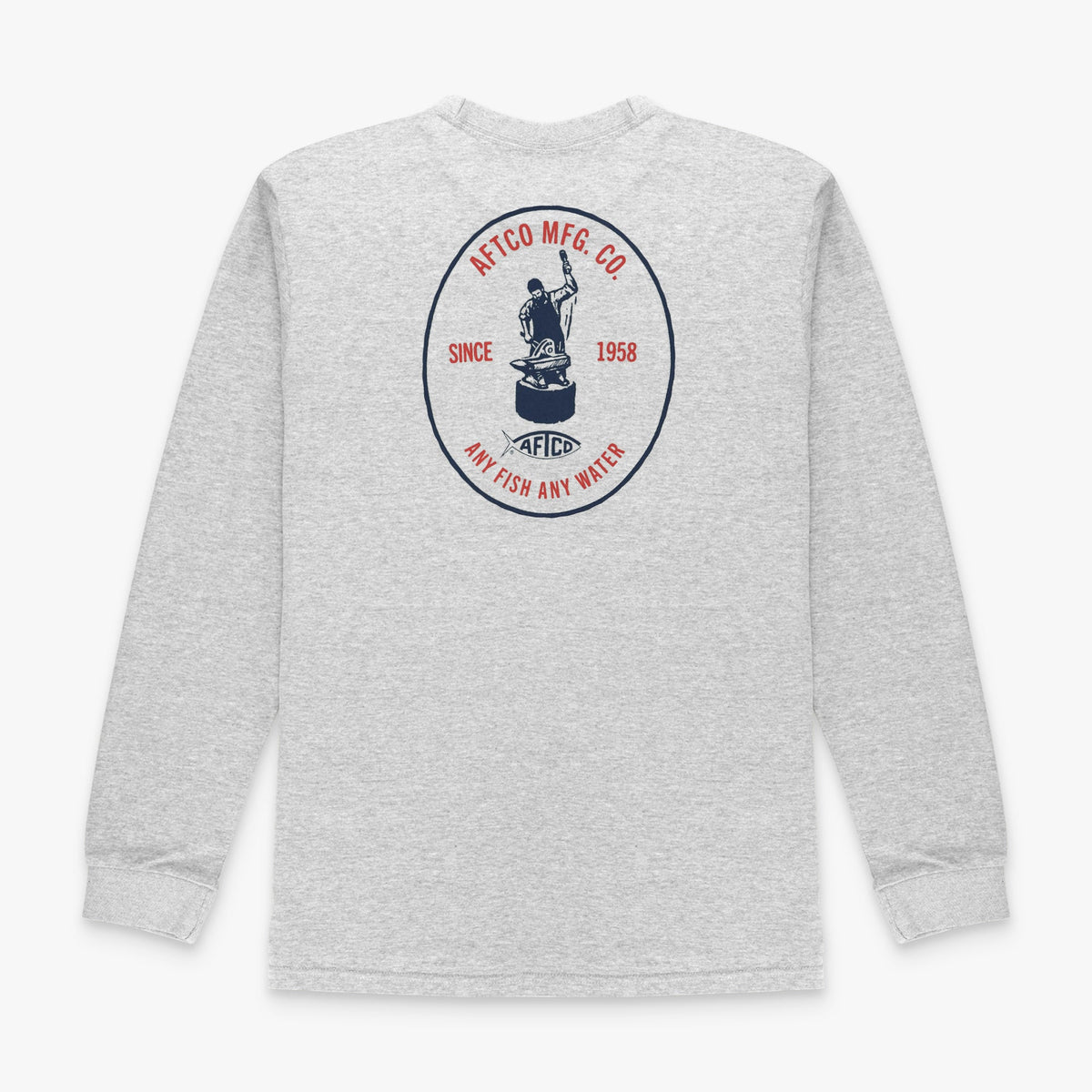 Mens MFG LS Fishing Tee Shirt - AFTCO