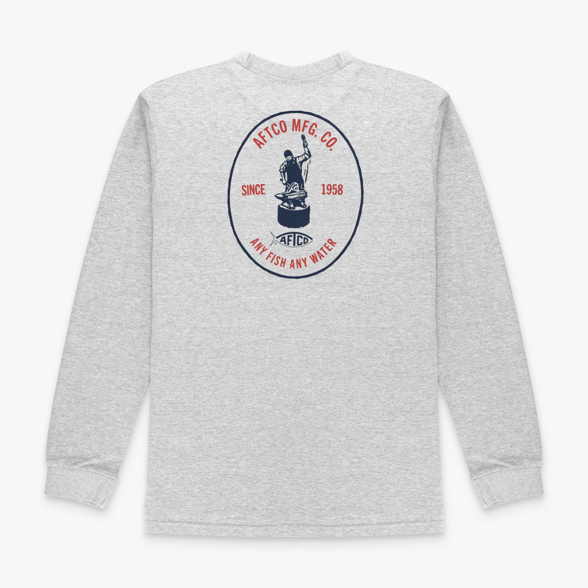 Mens MFG LS Fishing Tee Shirt - AFTCO