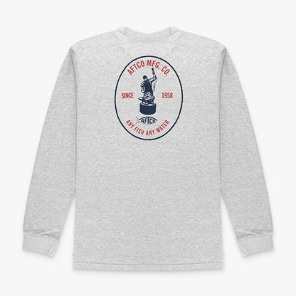 Mens MFG LS Fishing Tee Shirt - AFTCO