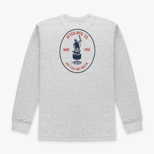 Mens MFG LS Fishing Tee Shirt - AFTCO
