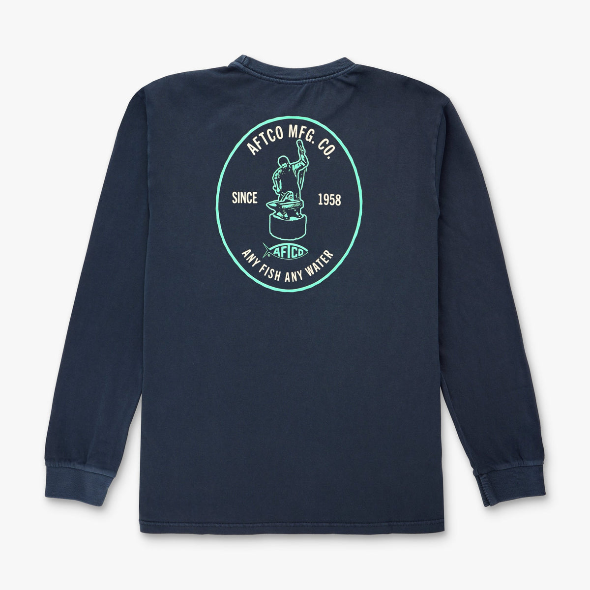 Mens MFG LS Fishing Tee Shirt - AFTCO