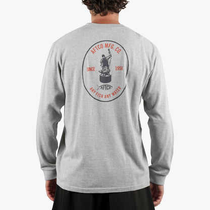 Mens MFG LS Fishing Tee Shirt - AFTCO