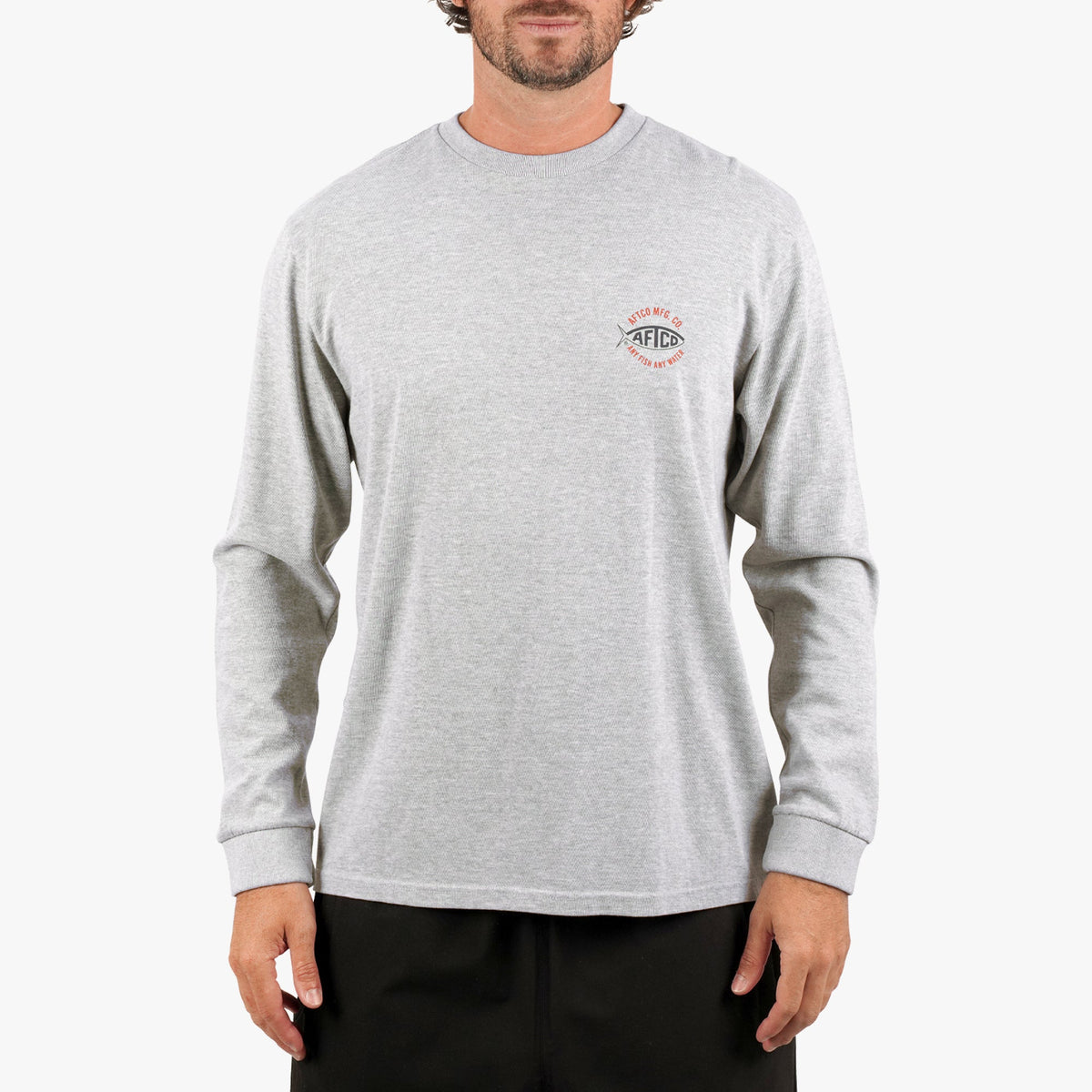 Mens MFG LS Fishing Tee Shirt - AFTCO