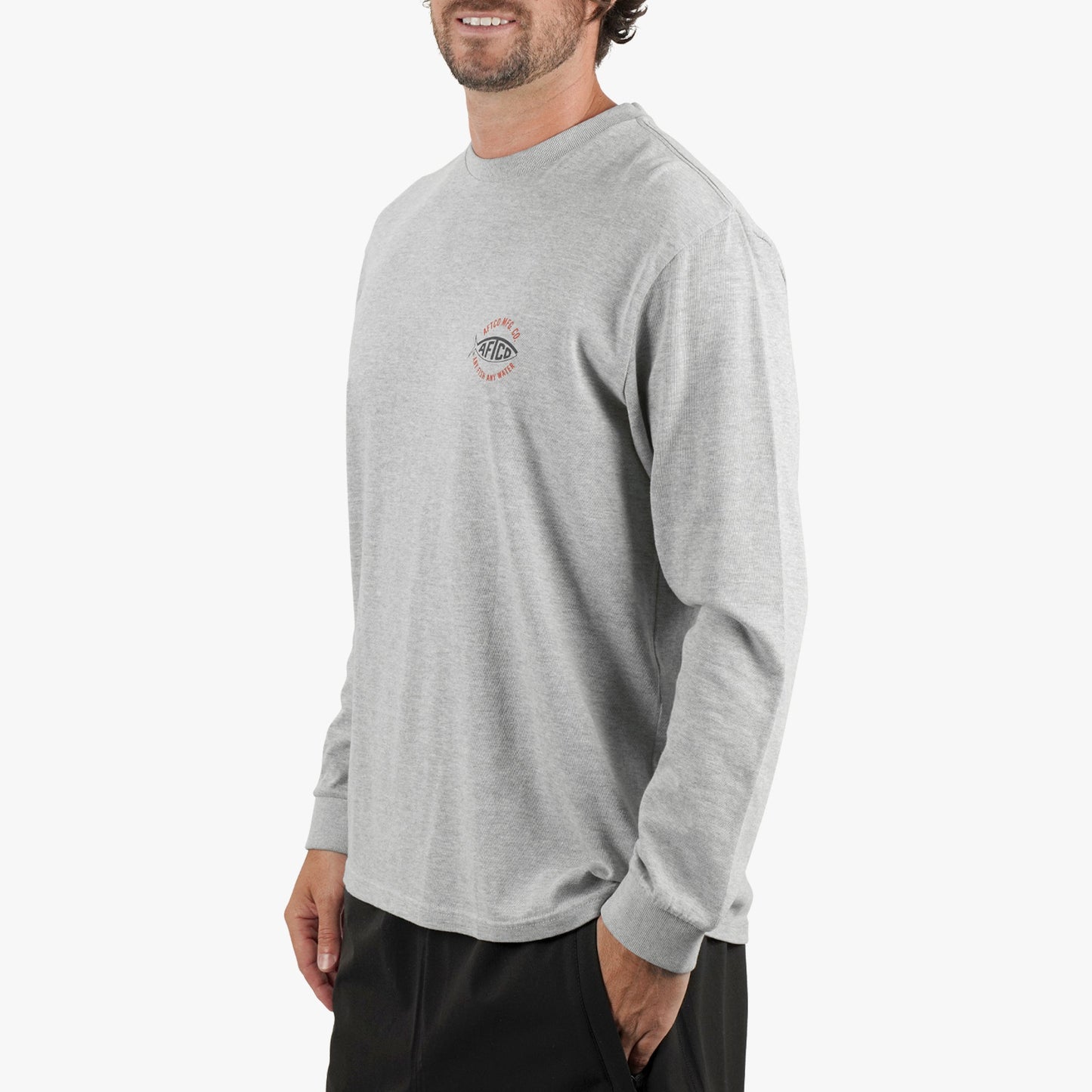 Mens MFG LS Fishing Tee Shirt - AFTCO