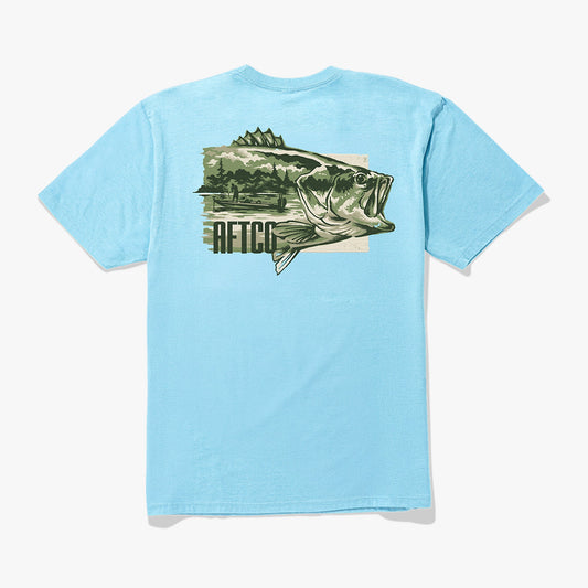 Mens Time-Off-Short Sleeve Men's Fishing T-Shirt - AFTCO