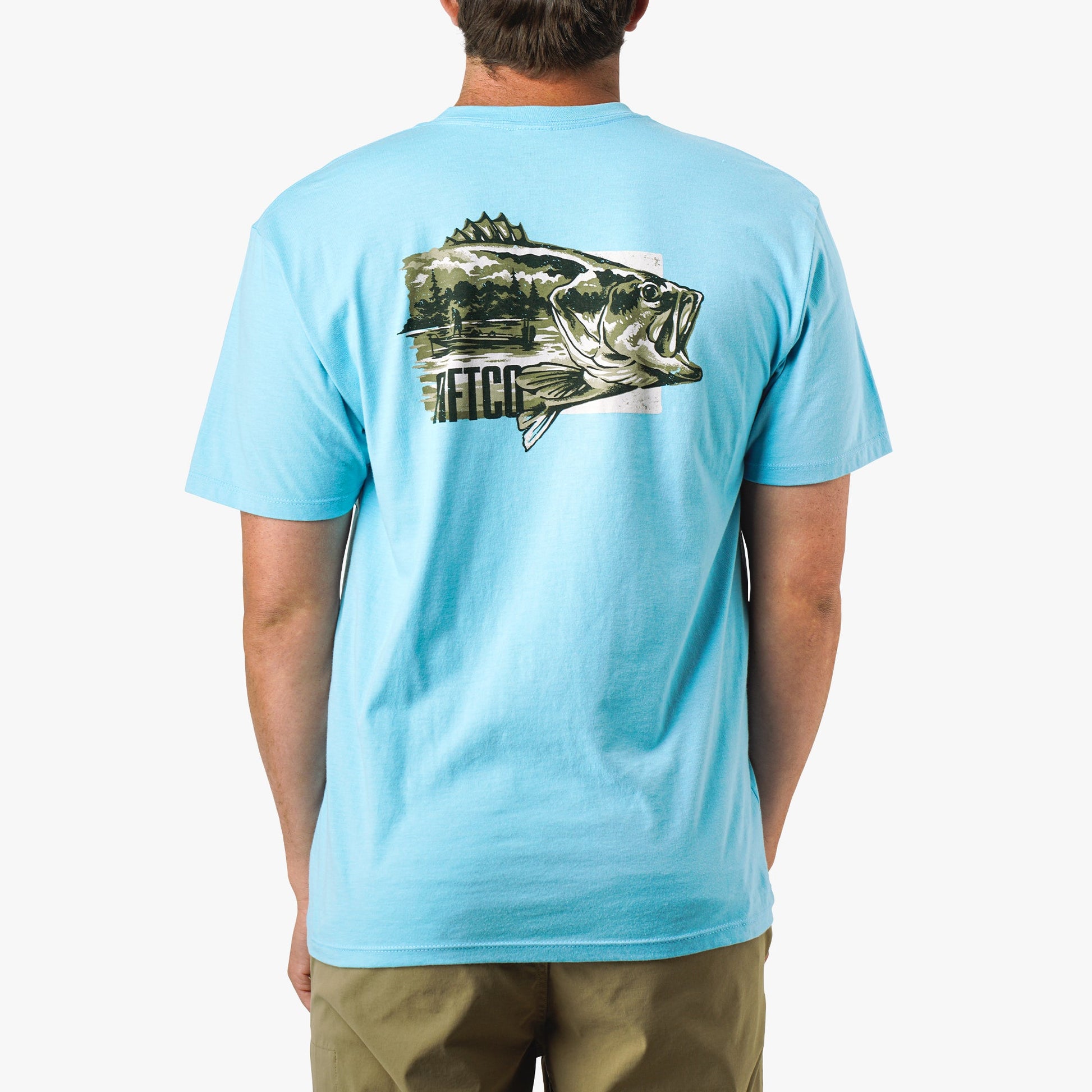 Mens Time-Off-Short Sleeve Men's Fishing T-Shirt - AFTCO