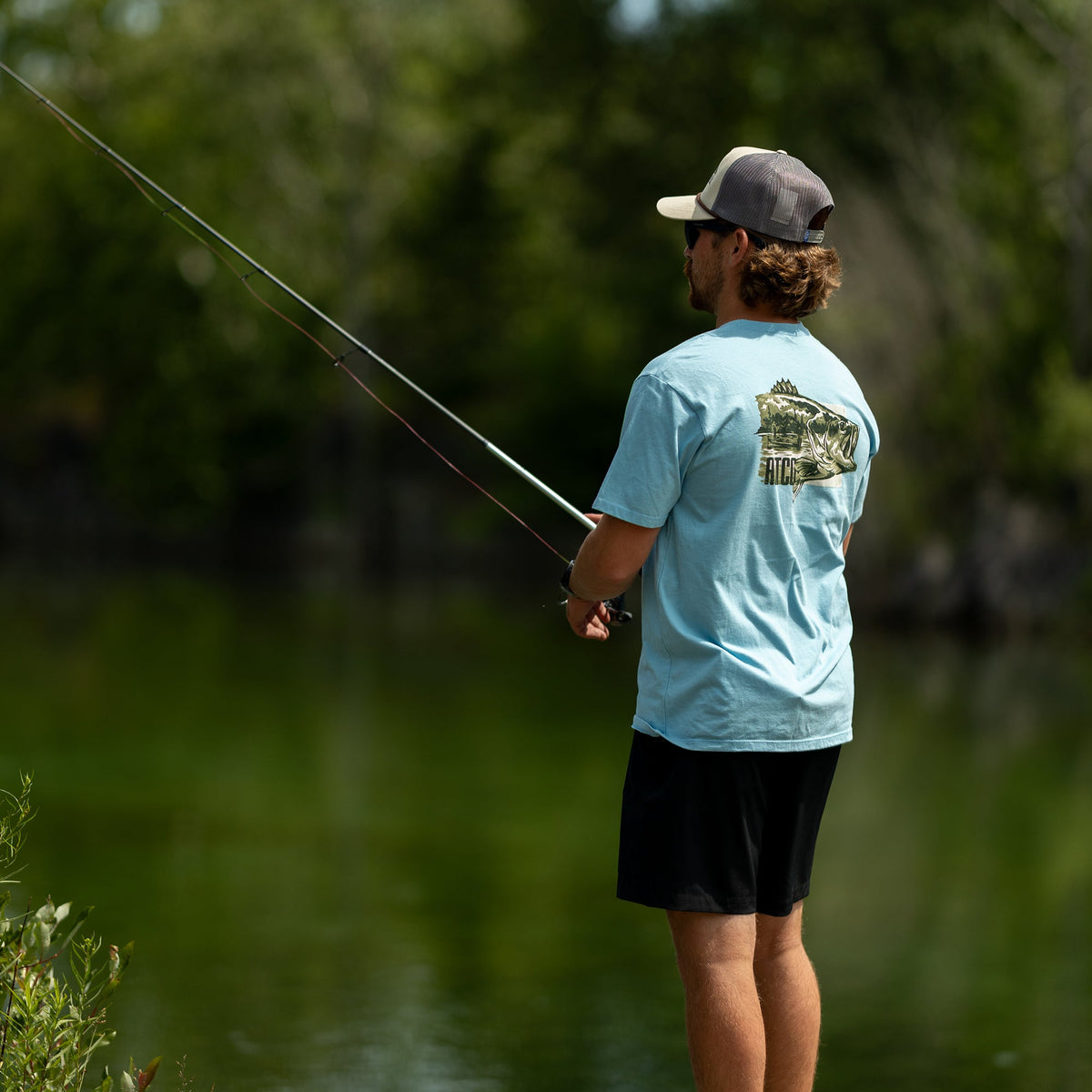 Mens Time-Off-Short Sleeve Men's Fishing T-Shirt - AFTCO
