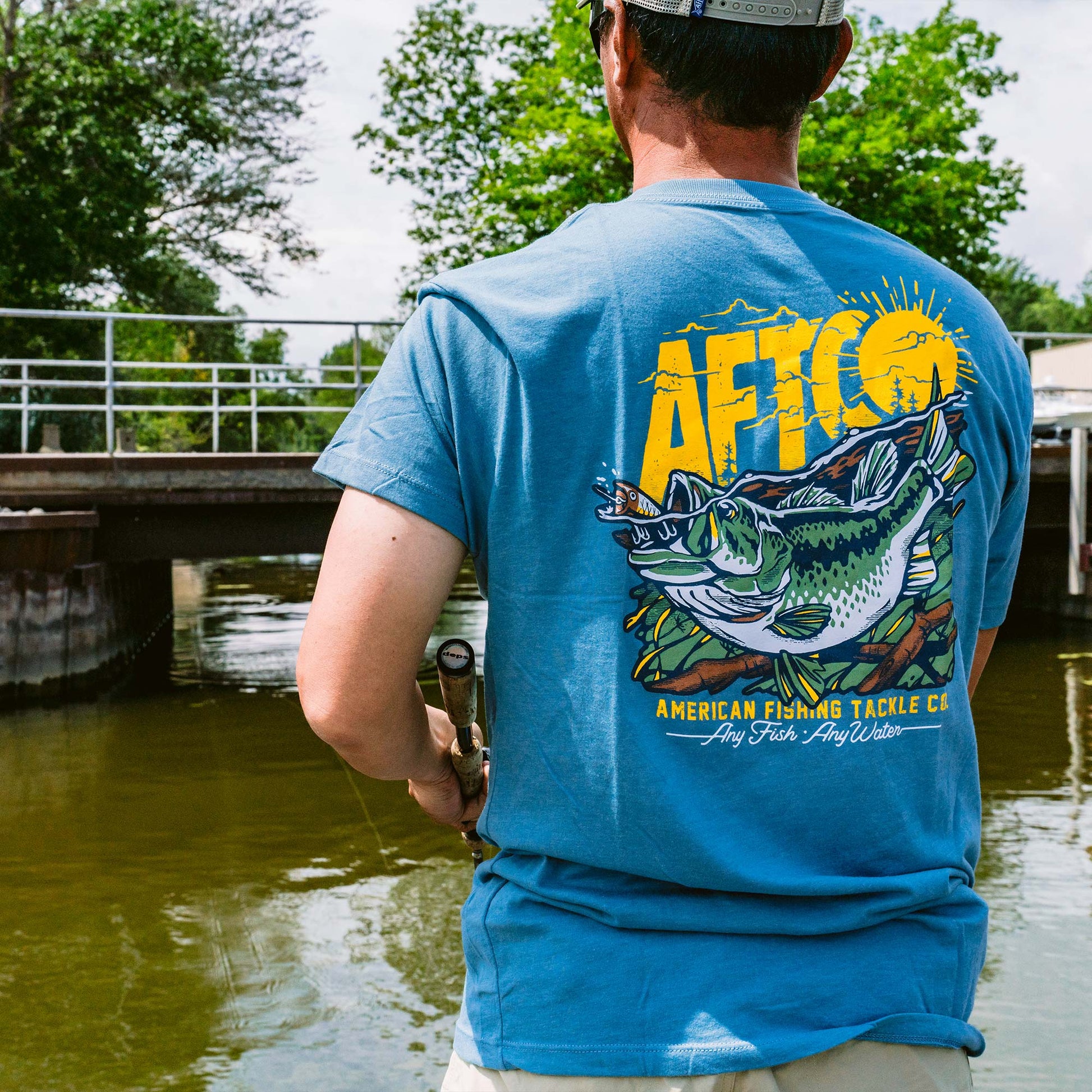 Mens Shelter Fishing T-Shirts - AFTCO