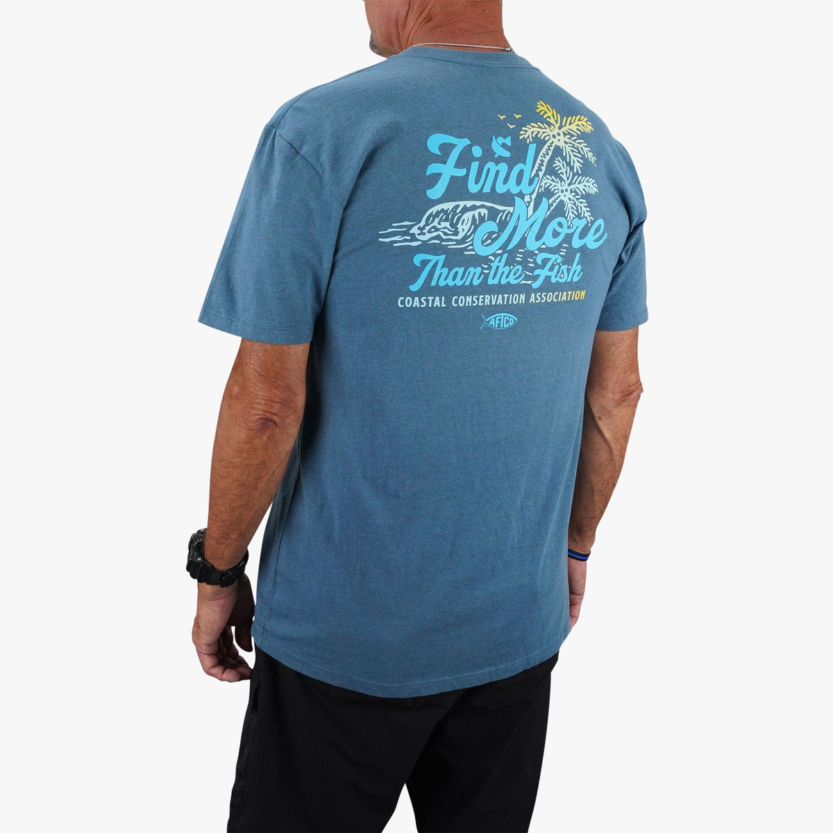 Mens CCA Palma SS T-Shirt - AFTCO