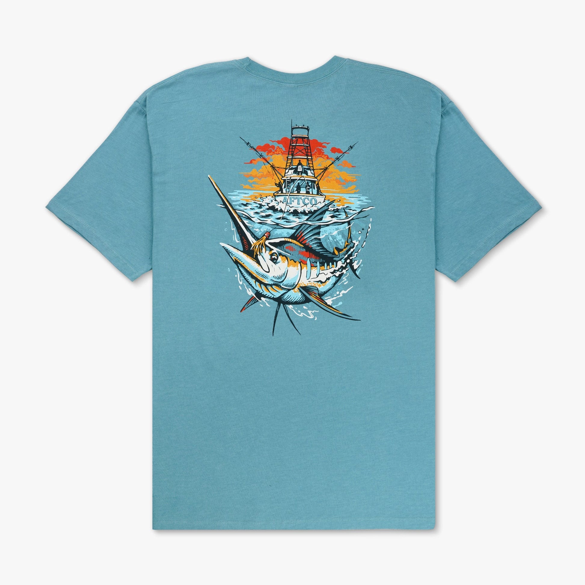 Mens Ship Out SS Fishing T-Shirts - AFTCO