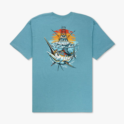 Mens Ship Out SS Fishing T-Shirts - AFTCO