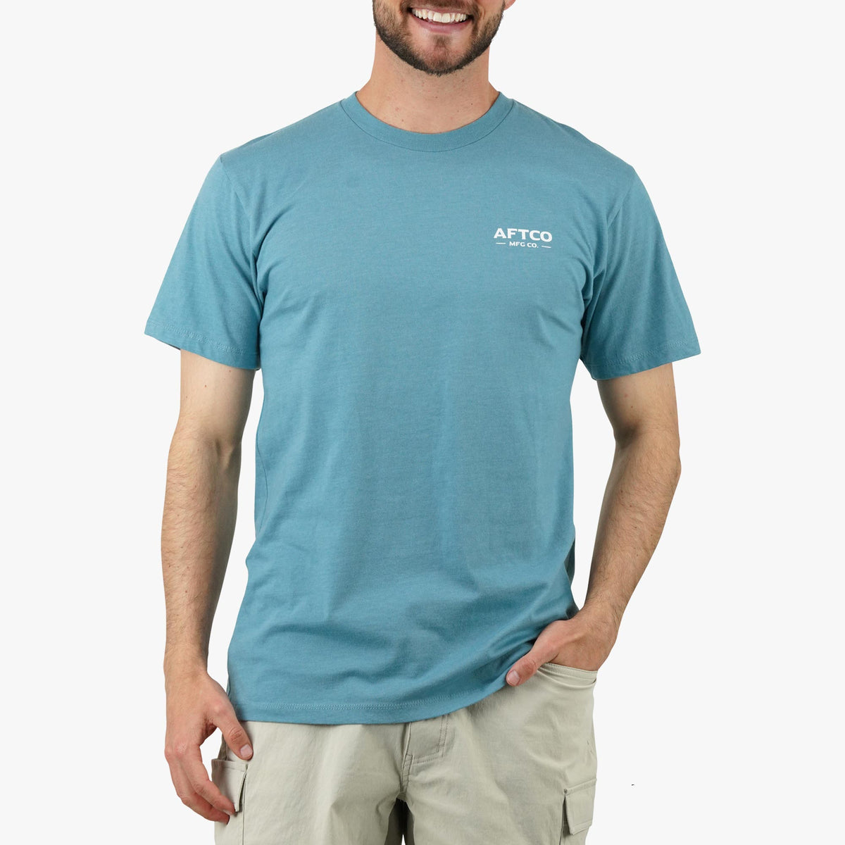 Mens Ship Out SS Fishing T-Shirts - AFTCO