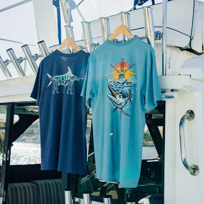 Mens Ship Out SS Fishing T-Shirts - AFTCO