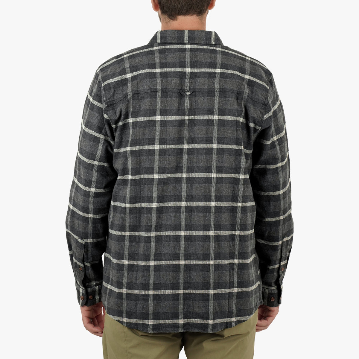 Mens Lager LS Flannel Shirt - AFTCO