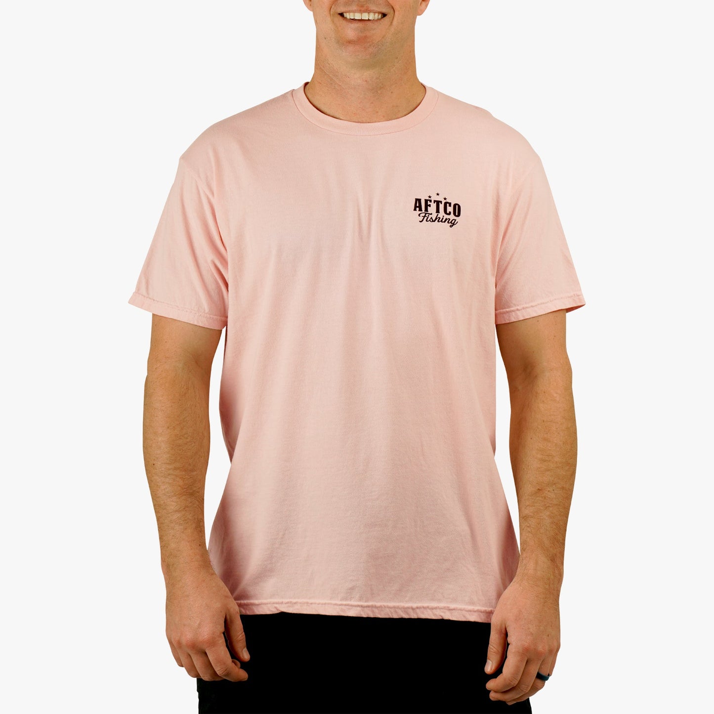 Mens Noon Short Sleeve Fishing T-Shirt - AFTCO