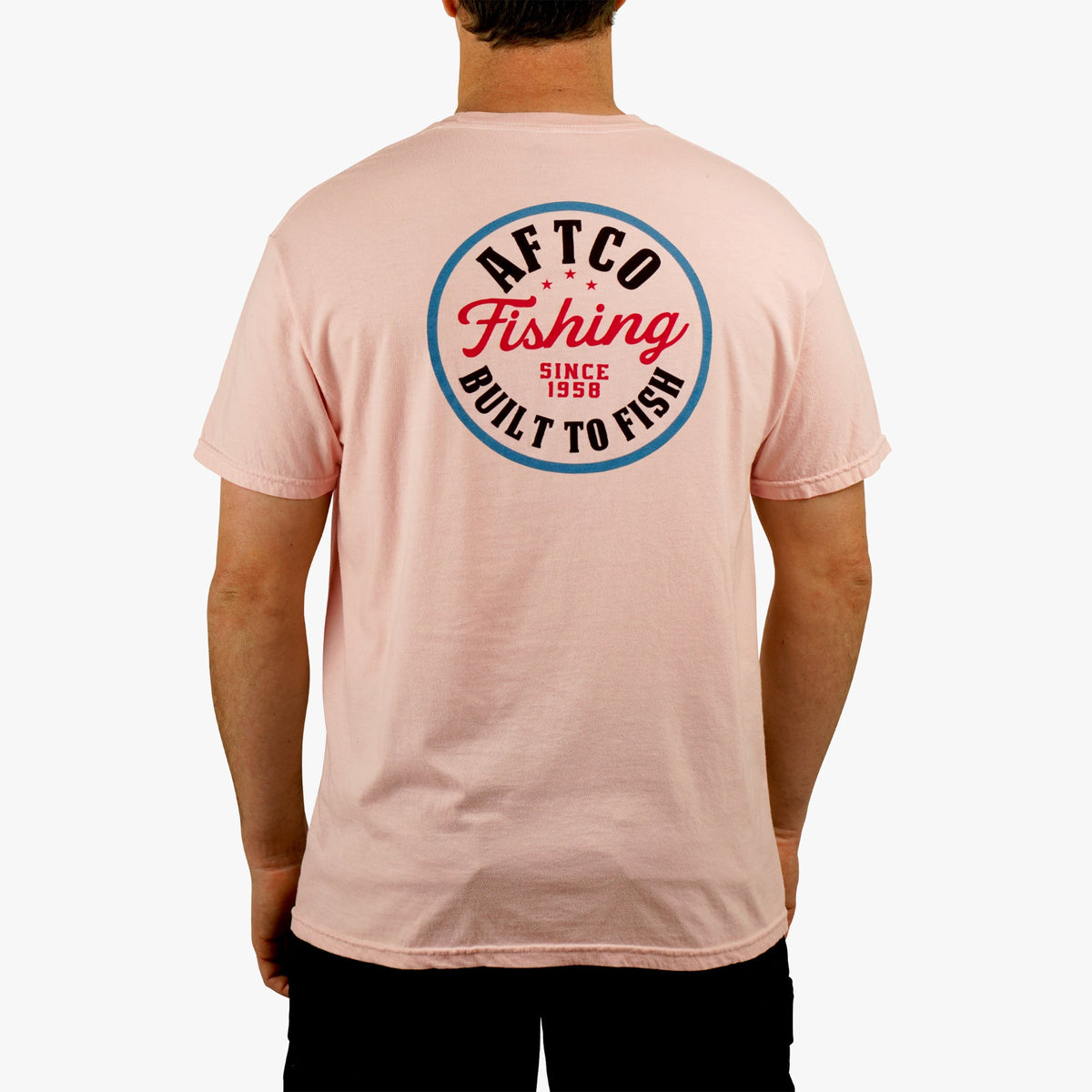 Mens Noon Short Sleeve Fishing T-Shirt - AFTCO