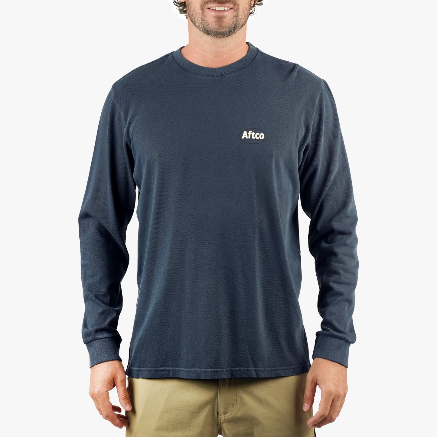 Mens Stack Long Sleeve Fishing T-Shirt - AFTCO