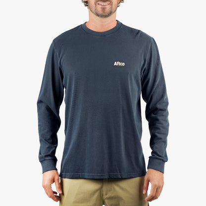 Mens Stack Long Sleeve Fishing T-Shirt - AFTCO