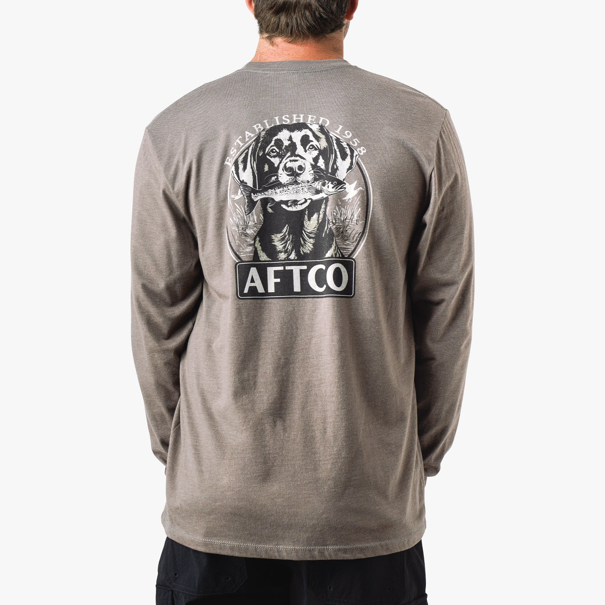 Mens On The Road Long Sleeve Men's Fishing Shirt - AFTCO