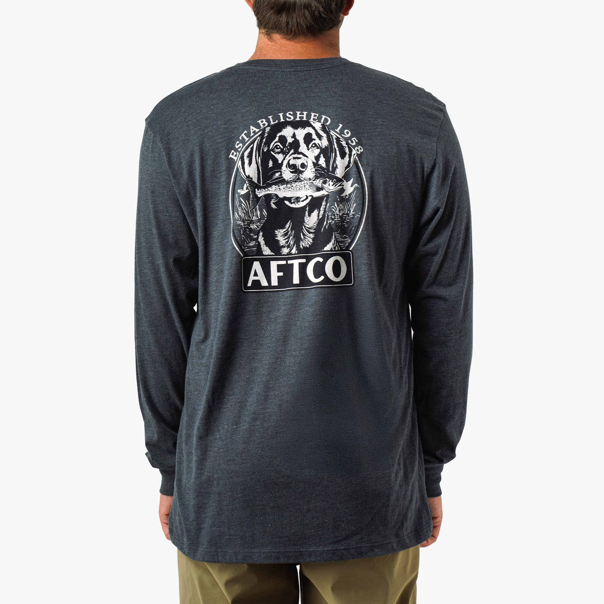 Mens On The Road Long Sleeve Men's Fishing Shirt - AFTCO