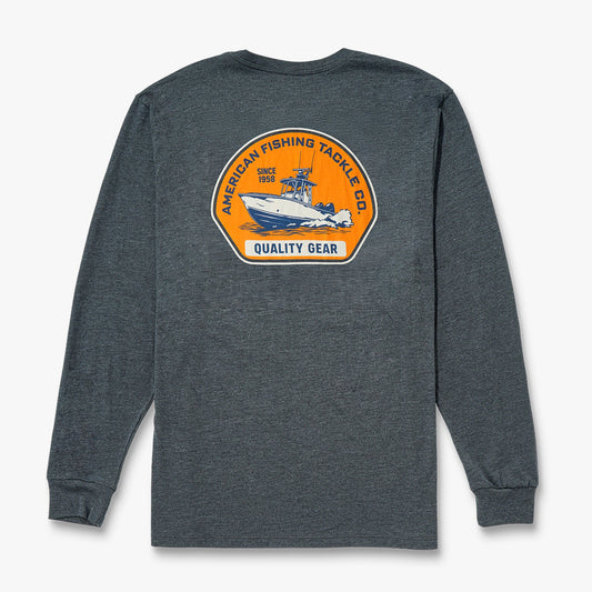Mens Blue Skies Long Sleeve Men's Fishing Shirt - AFTCO