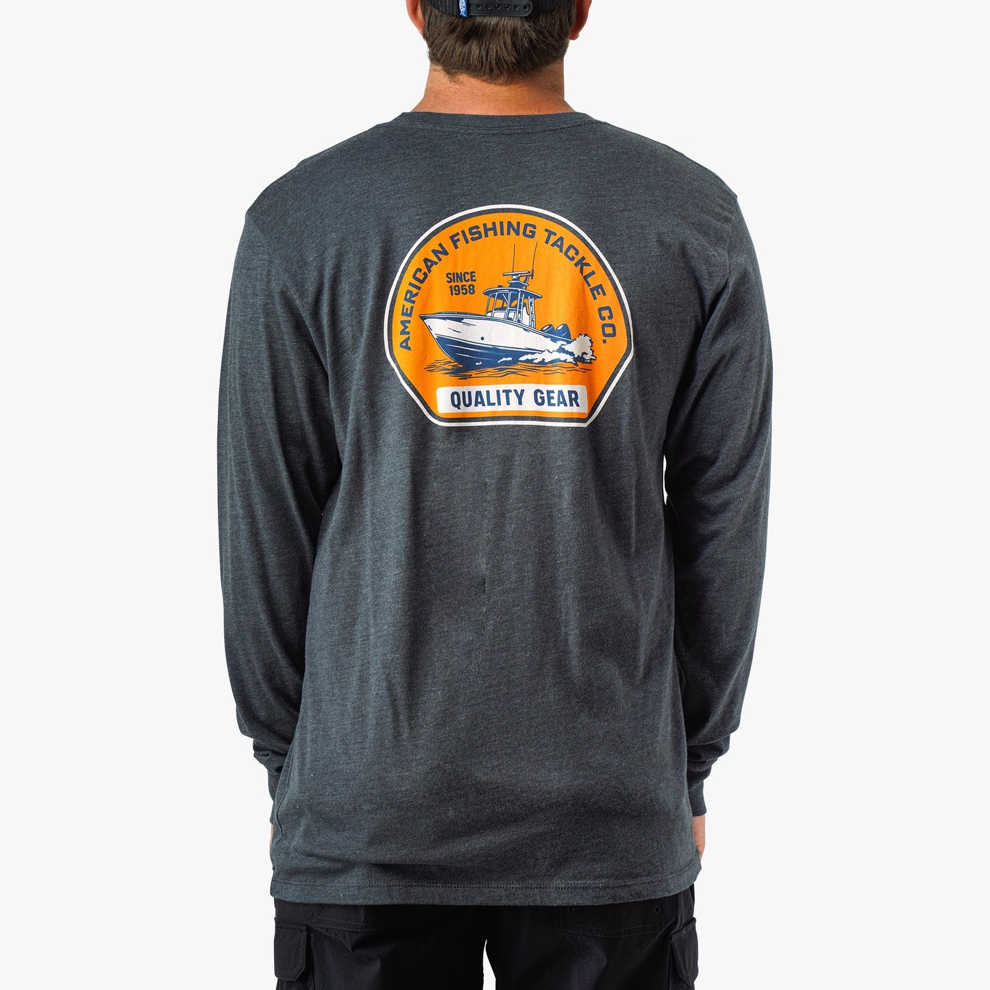 Mens Blue Skies Long Sleeve Men's Fishing Shirt - AFTCO
