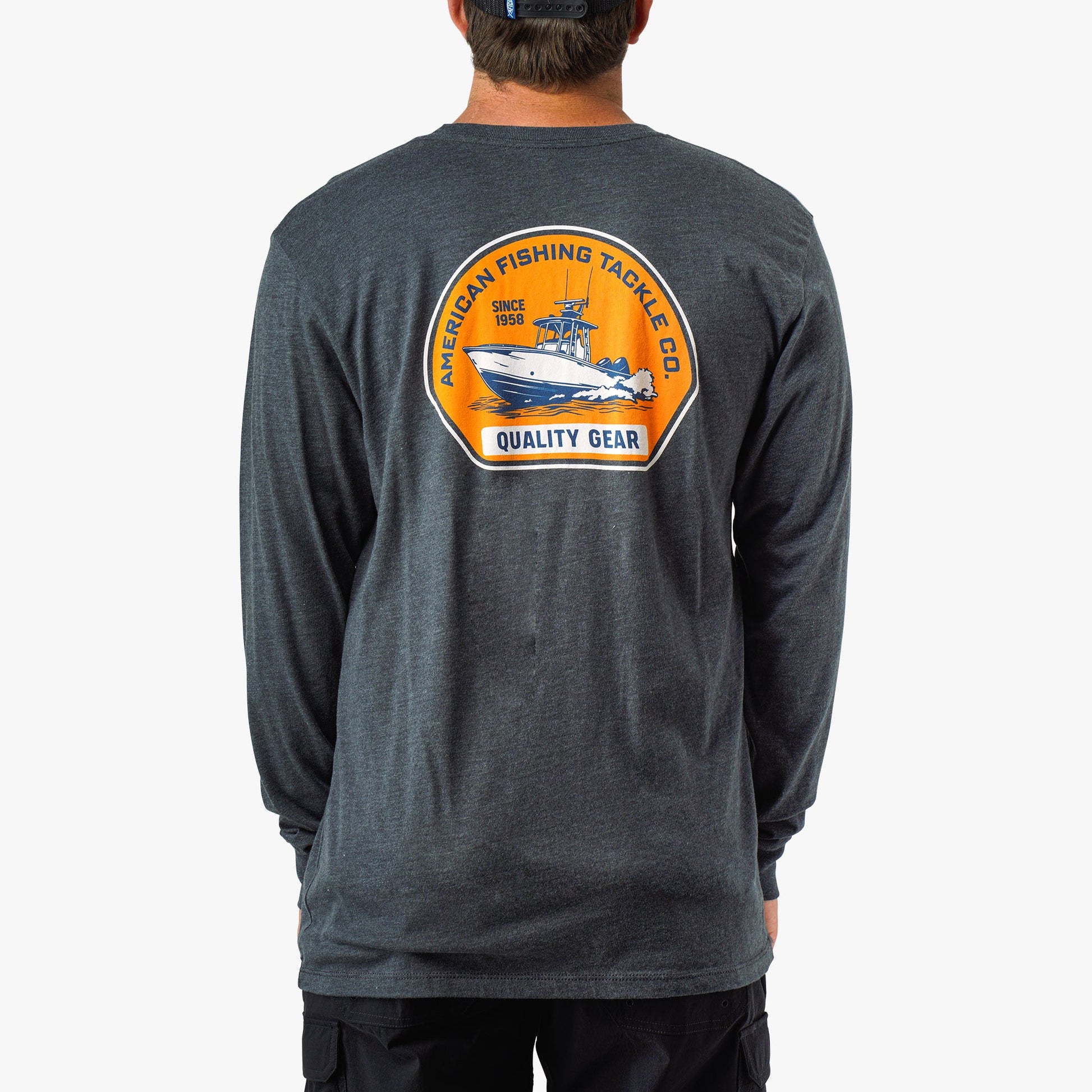 Mens Blue Skies Long Sleeve Men's Fishing Shirt - AFTCO
