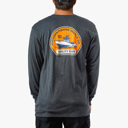 Mens Blue Skies Long Sleeve Men's Fishing Shirt - AFTCO