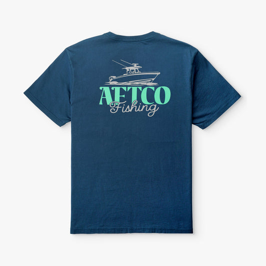 Mens Dreamer SS Boat T-Shirt - AFTCO
