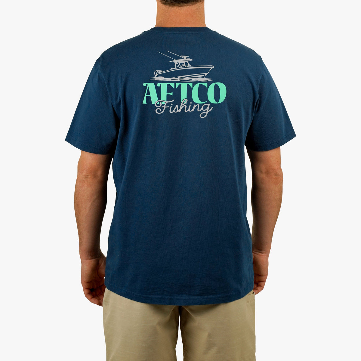 Mens Dreamer SS Boat T-Shirt - AFTCO