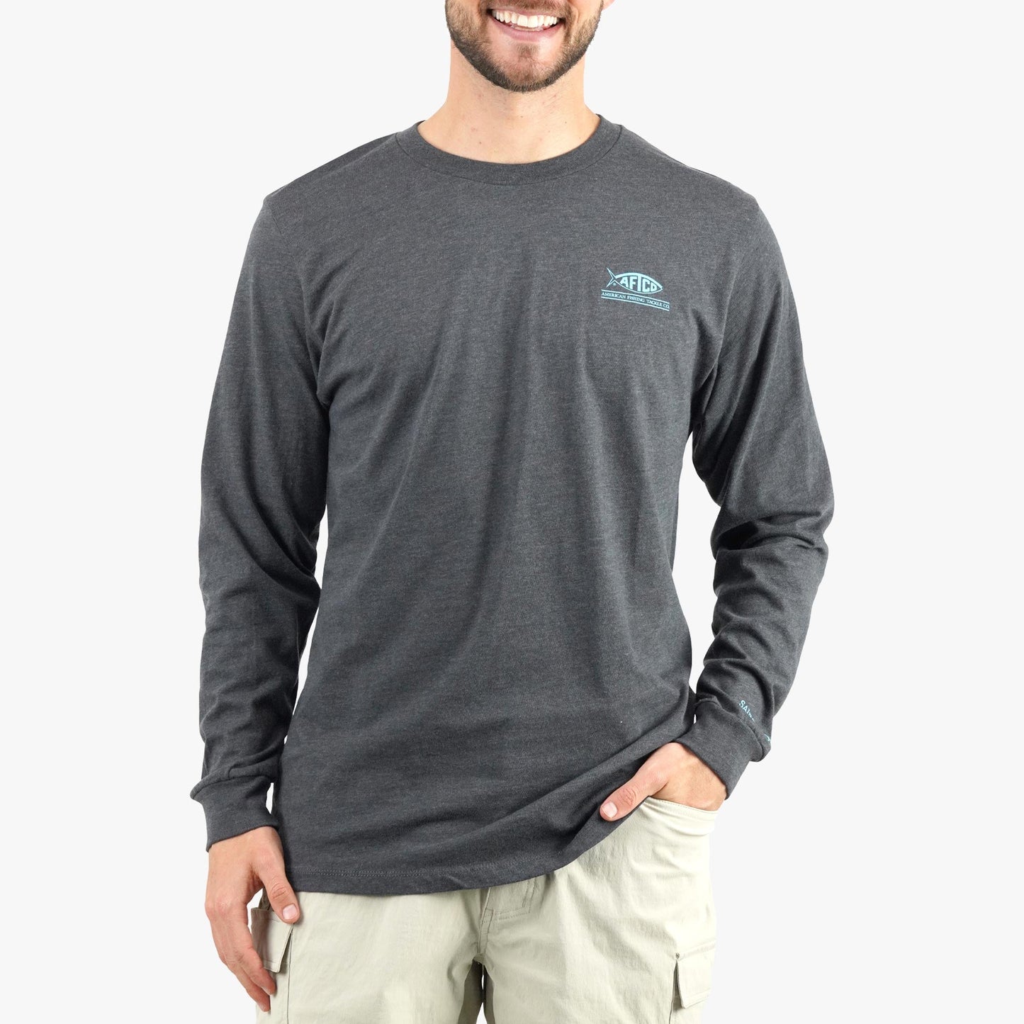 Mens CCA LS T-Shirt - AFTCO