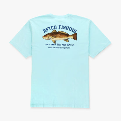 Mens Spotted SS Redfish T-Shirt - AFTCO