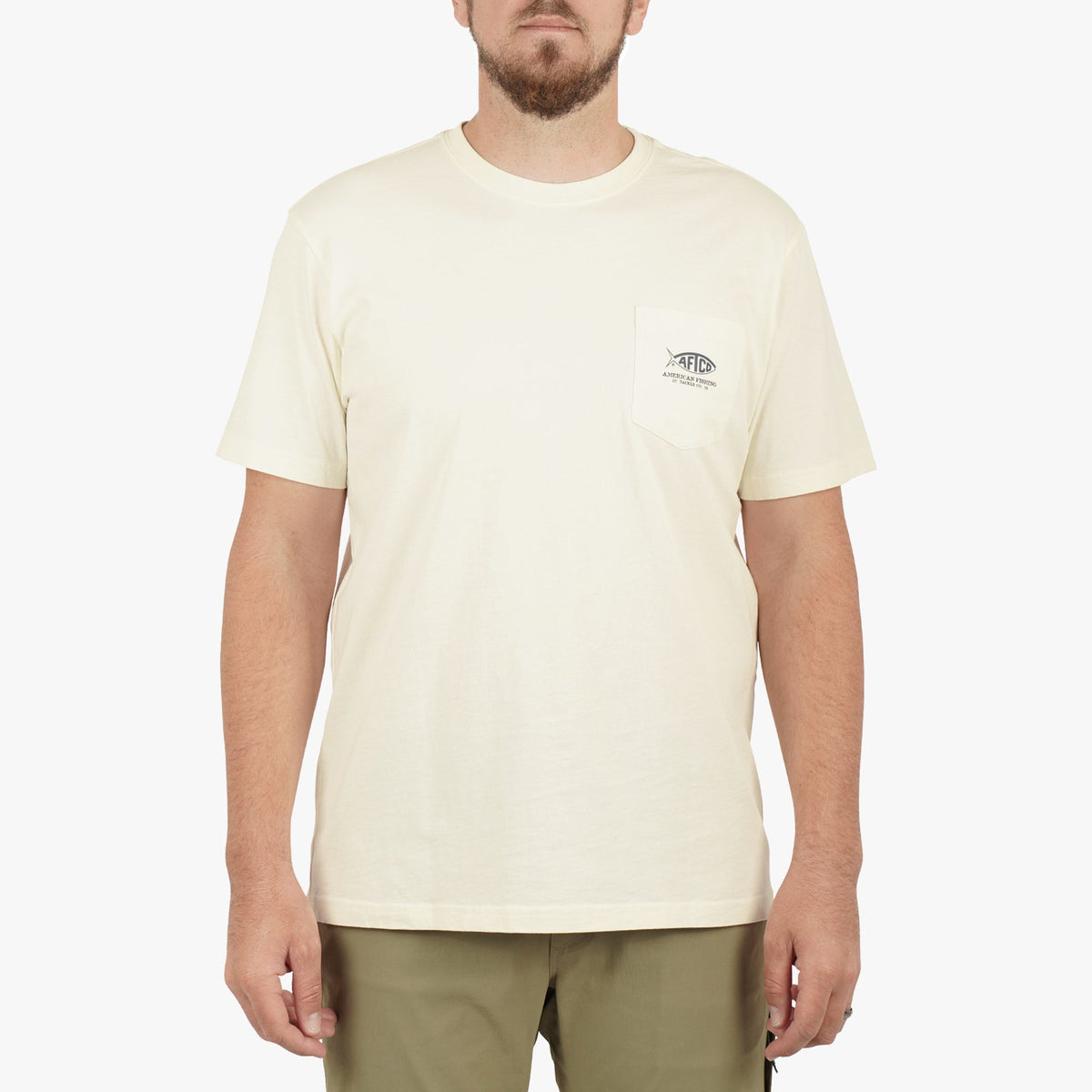 Mens Bucket SS Fishing Tee Shirt - AFTCO