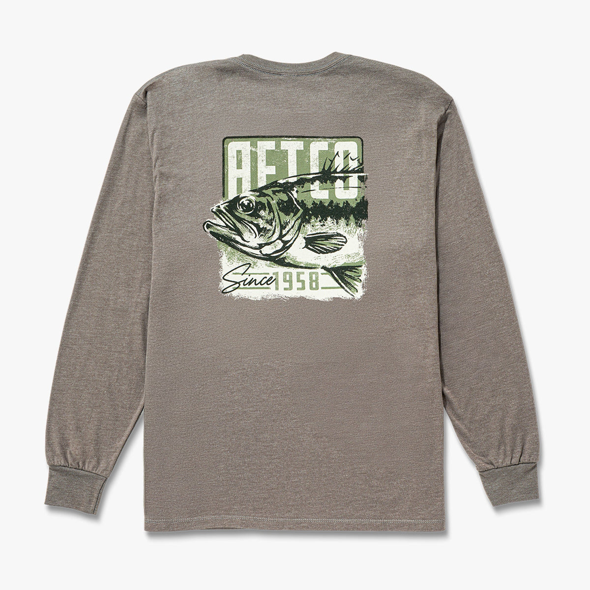 Mens Gamble Long Sleeve Men's Fishing T-Shirt - AFTCO