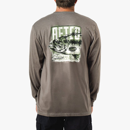 Mens Gamble Long Sleeve Men's Fishing T-Shirt - AFTCO