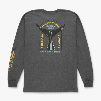 Mens Shadow Long Sleeve Fishing T-Shirt - AFTCO